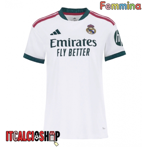 Real Madrid Yan Diomande #25 Prima Maglia Femmina 2026-27 Manica Corta